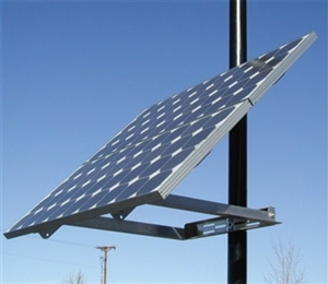 DPW Solar DPW-SPM1-B > Side of Pole Mount - for 1 Solar Panel - Size B