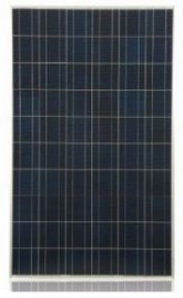 Hanwha HSL60-P6-PB-4-250QW - 250 Watt Clear Frame Solar Panel