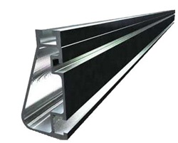 IronRidge XRS Standard Aluminum Rail, 14ft, Clear, 51-7000-168A