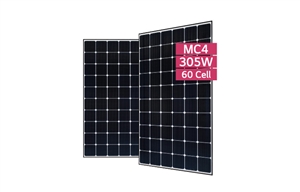 LG Solar LG295N1C-B3 - 295 Watt Black Frame Solar Panel