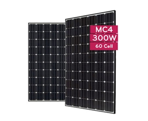 LG Solar - 300 Watt Black Frame MonoX ™ NeON Solar Panel - LG300N1C-B3