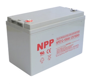 NPPower NPD12-100Ah > 12 Volt 100 Amp Hour AGM Battery