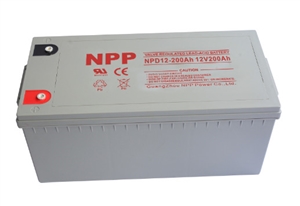 NPPower NPD12-200Ah > 12 Volt 200 Amp Hour AGM Battery