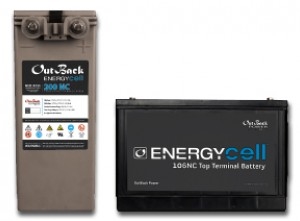 Outback EnergyCell Nano-Carbon 200NC > 178 Amp Hour 12 Volt VLRA-AGM Battery