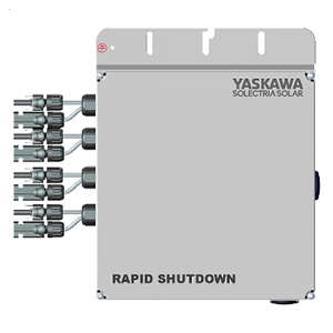 Yaskawa Solectria Solar Rapid Shutdown Combiner > Rapid Shutdown Combiner Option for PVI 3800-7600TL Inverters