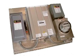 Solectria Single Inverter Panel with Meter- Integrated Panel
