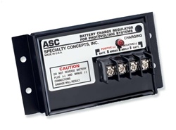 Specialty Concepts 12 Amp 12 Volt PWM Charge Controller - Includes Temp Compensation, LVD - ASC-12/12-AE