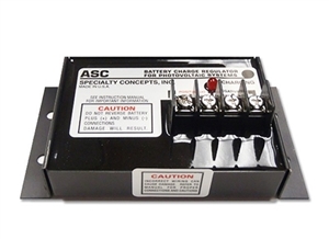 Specialty Concepts ASC-24/16 AE > 16 Amp 24 Volt PWM Charge Controller / LVD, Temp Compensation & Adjustability