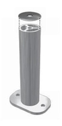 Unirac 004400C - 4" 2-Piece Aluminum Standoff