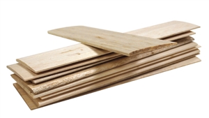 KidWind Balsa Wood Blade Sheets - 10 Pack