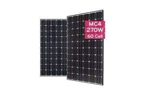 LG Solar - 270 Watt Black Frame Solar Panel LG270S1C-B3