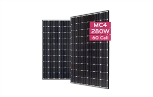LG Solar 280 Watt Black Frame Solar Panel - LG Solar LG280S1C-B3