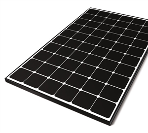 LG Solar - LG350Q1C-A5 > 350 Watt Black Frame NeON™ R Solar Panel, Cello technology