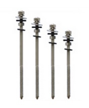 Quick Mount PV Hardware - 6 inch Stainless Steel Hanger Bolt