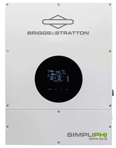 SimpliPhi ESS Inverter SPHI-IN-6 > 6 kW Hybrid Inverter, with Dual MPPT inputs, IP65 Outdoor Rated, with AGS
