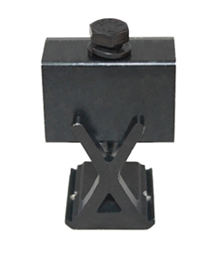 SnapNrack - 1.49 - 2.00" Adjustable Bonding X-End Clamp - Black Finish - 242-02068