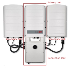 SolarEdge SE43.2K-USRP0BNU4 > 43.2kW 208 VAC SetApp 3-Phase Grid-Tie Inverter with AC Automatic Rapid Shutdown, Connection Unit, DC Safety Switch and AFCI - Fixed Voltage