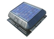 Sunrise FB1050 - 15 Watt Solar Attic Fan - Shingled Roof