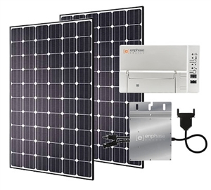 EcoDirect Residential Solar Starter Kit - 1.12 kW Residential Solar EcoKIT - Hyundai & Enphase Promo - Freight Delivery Included - Continental U.S. Only