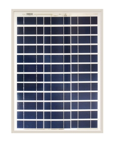 40-WATT, 12-VOLT CRYSTALLINE SOLAR PANEL KIT WITH STAND ENSEMBLE DE