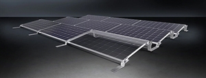 AeroCompact CompactFlat > Flat Roof Solar Panel Racking