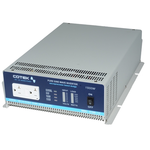 Cotek SP1500 - Convertisseur pur sinus 230v 1500w - 12v COTEK IC155 