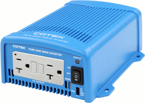 Cotek SP-700-112, 12 Volt, 700 Watt, Pure Sine Wave Inverter