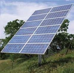 DPW Solar TPM8-G-HWV > Top of Pole Mount for 8 Solar Panels - Size G - High Wind Upgrade