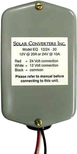 SOLAR CONVERTERS EQ 24/48-10A, DC TO DC UP/DOWN CONVERTER