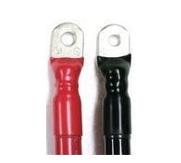 EcoCable 2/0 AWG Battery / Inverter Cable - 16" Black/Red Cobra X-Flex