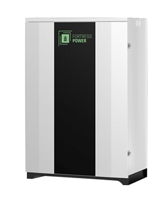 Fortress Power DuraRack and eFlex 5.4 Bundle > Outdoor Rated DuraRack Battery Storage Rack with 3 eFlex 5.4 Batteries 48 volt 16.2 kWh (315AH) Batteries - Indoor / Outdoor Enclosure