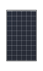 Hanwha Q.Pro BFR-G4.260 > Q-Cells 260 Watt Poly Solar Panel > Black Frame