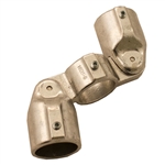 Hollaender 19E-8 > Double Adjustable Socket Tee - 1 1/2 Inch - Aluminum