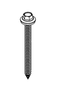 IronRidge RD1430-01-M1 > RD Structural Screw for Halo UltraGrip Roof Attachments - Box of 120 Screws
