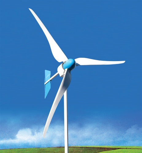 Wind Generator turbine mill 5 KT prop clear 48 Volt DC 2-WIRE 14 MAG 74" 1685W 