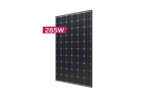 Lg Solar Lg285n1c 285 Watt Black Frame Solar Panel