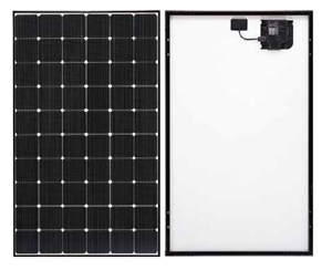 LG Solar - LG330E1C-A5 > 330 Watt Black Frame NeON™2 ACe Solar Panel, with Enphase IQ6+ Micro Inverter