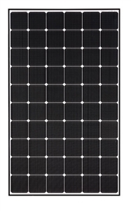 LG Solar - LG335N1C-A5-AWB > 335 Watt NeON�2 Solar Panel, Cello technology - Matte Black Frame