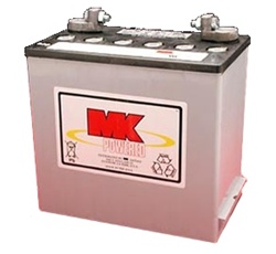 MK Battery 8A22NF - 12 volt 55 Amp Hour Sealed AGM Battery