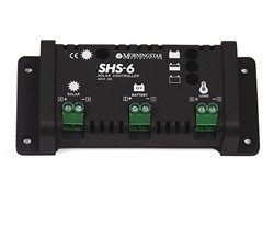 Morningstar 6 Amp 12 Volt PWM Charge Controller -  International - SHS-6