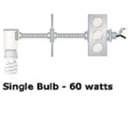 Natural Light Skylight Evening Light Kit - Single Socket - LK