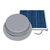 Natural Light SAF65GR > 65 Watt Gray Solar Attic Fan > Shingled Roof