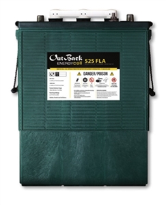 Outback Power EnergyCell 48-FLA-525 > 445 Amp Hour 48 Volt Flooded Battery System - Eight 6V EnergyCell 525FLA