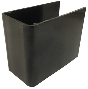 ProSolar End Cap / 3 Inch Rail / Single Cap - Black Finish - A-ENDCAPXD-B