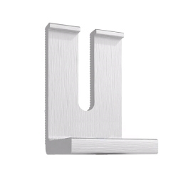 Quick Mount PV QM-LF-M1 > Open Slotted L-Foot for Lynx Standing Seam Clamp - Mill Finish - Box of 12