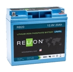 RELiON RB20 > 12 Volt 20 Amp Hour Lithium Battery