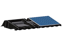Renusol Ballasted Mounting System for Flat Roofs - CS60