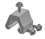 S-5! Clamp, Size K, fits KlipRib or roofs with lapped rib - S-5-K