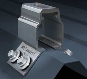 S-5! RibBracket I > Bracket Mount for trapezoidal roof shapes. Fits Hawaiian profiles.