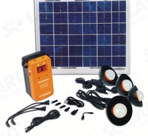 Solarland USA BSS-00106LB4 > Solar Powerpack 10.0 - Emergency Solar Lighting System